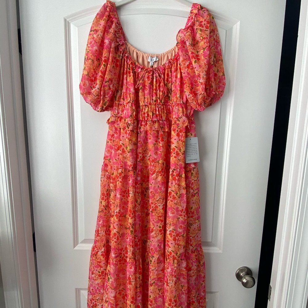 NSR NWT Paloma Midi Dress